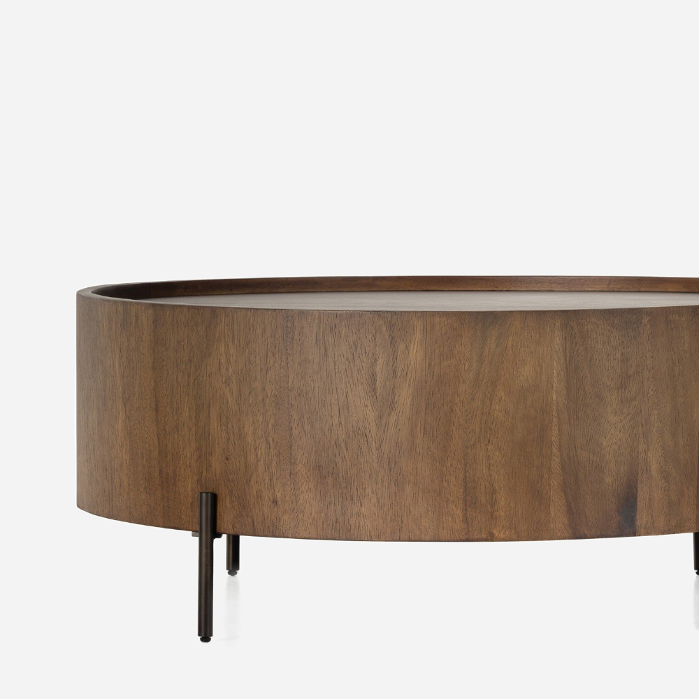 Lunas Drum Coffee Table