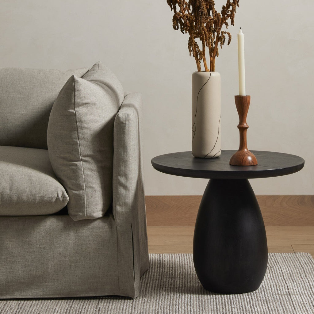 Merla Wood End Table