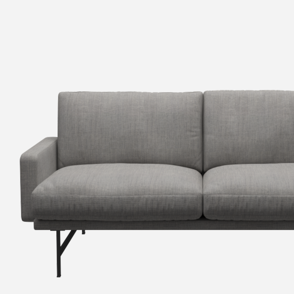 Fritz Hansen Lissoni Sofa™ 2-Seater Upholstered