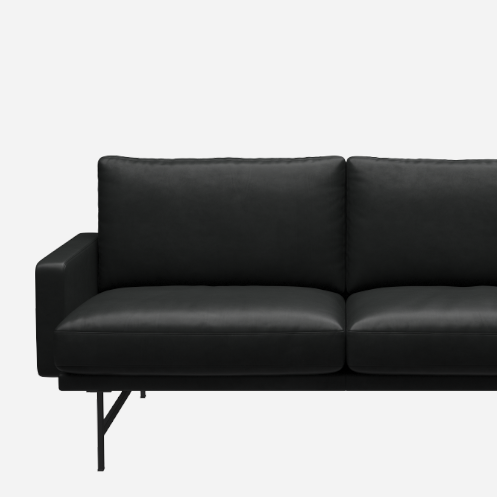 Fritz Hansen Lissoni Sofa™ 2-Seater Leather