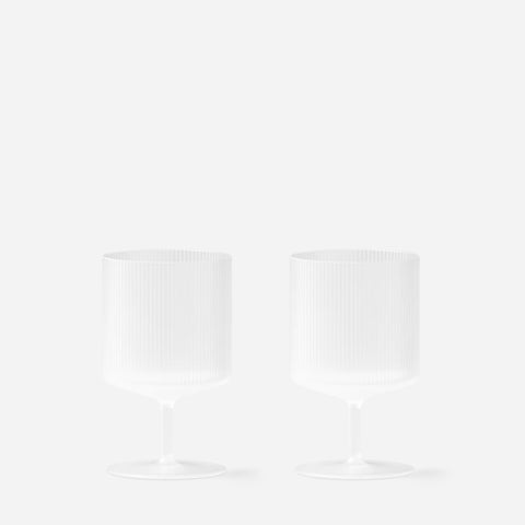 Ripple Wine Glasses Set of 2