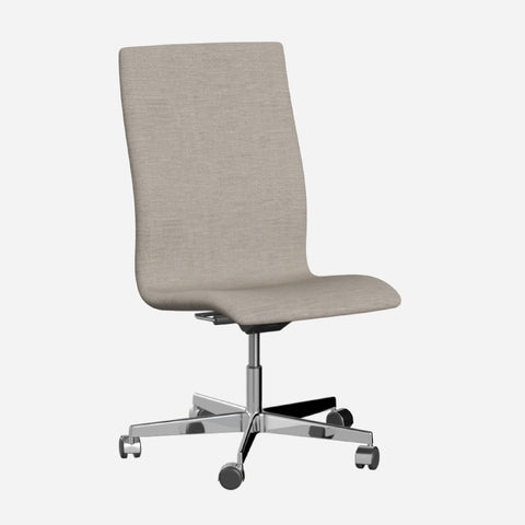 Fritz Hansen Oxford™ Office Chair Upholstered With Wheels
