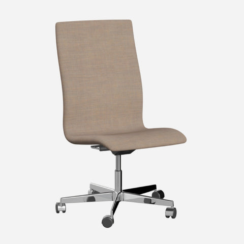 Fritz Hansen Oxford™ Office Chair Upholstered With Wheels