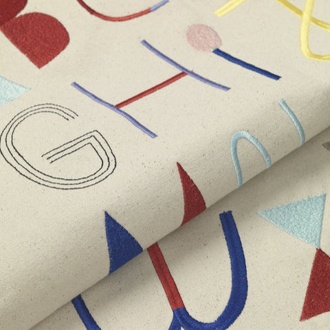 Alphabet Fabric Poster