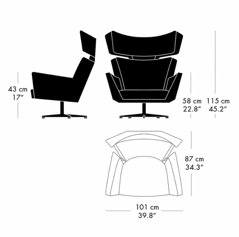 Fritz Hansen Oksen™ Chair