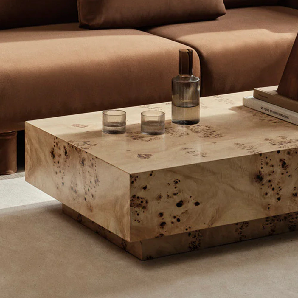 Burl Coffee Table